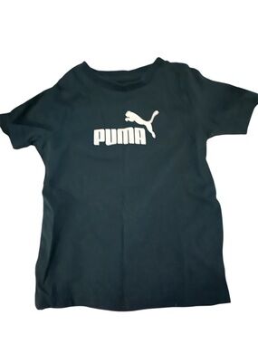 Puma Green Tee with White Logo